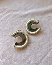 Load image into Gallery viewer, French Hoops Ivory