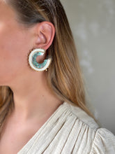 Load image into Gallery viewer, French Hoops Ivory